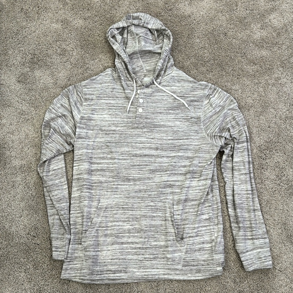 Old Navy XL Lightweight Henley longsleeve hoodie shirt